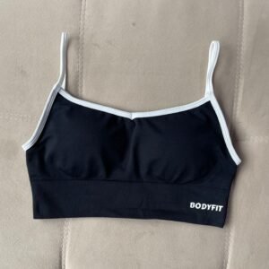 Top Bicolor Black