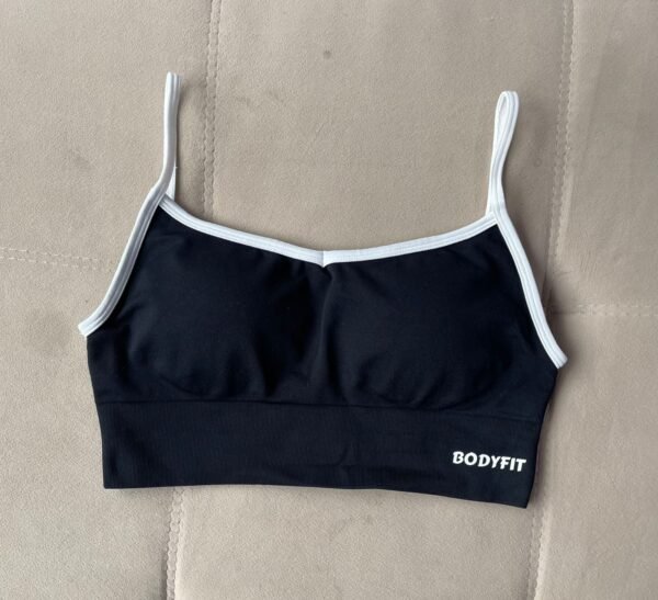 Top Bicolor Black