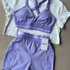 Set Tres Piezas Lavanda
