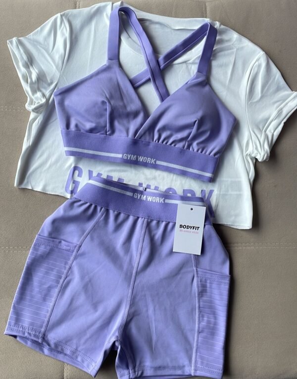 Set Tres Piezas Lavanda