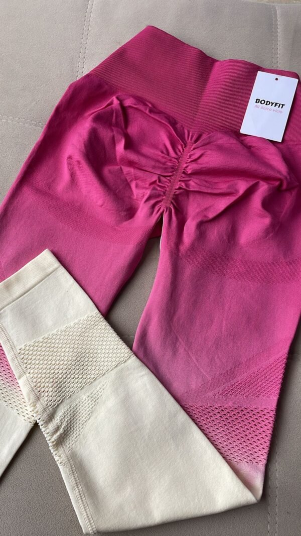 Legging Bicolor Rosa - Image 3